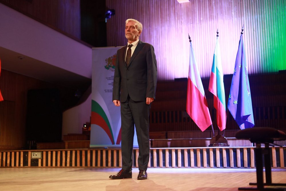 prof. Minczew na scenie